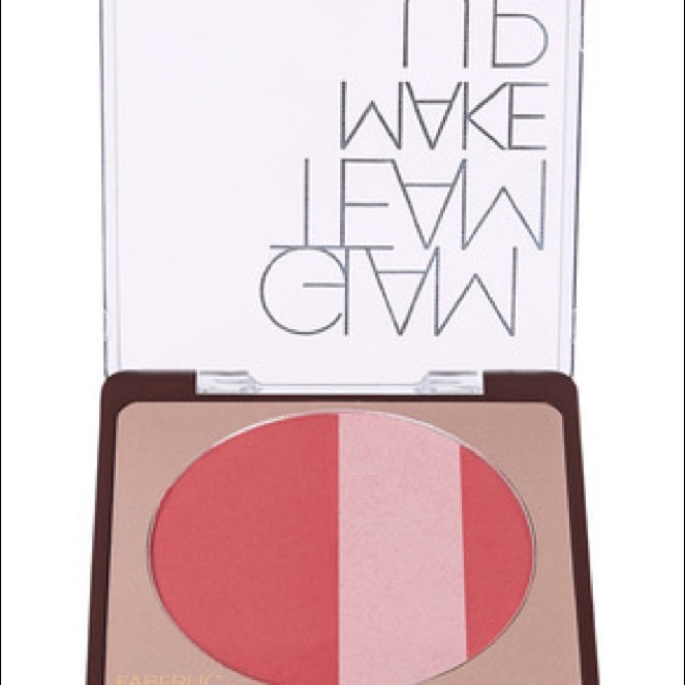 Glam Cheek Face Blush, bright cheek (purple)
